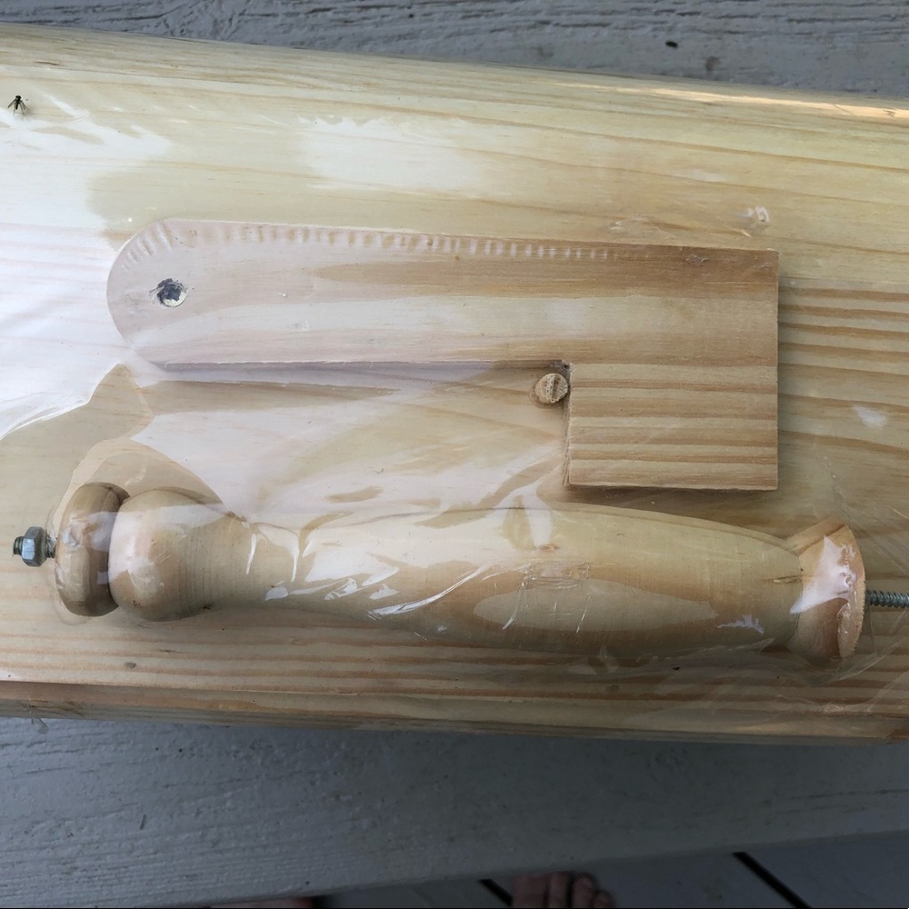 NWT DIY wood craft indoor standing mailbox - Picture 9 of 13